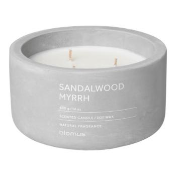 Illatos szójaviasz gyertya égési idő 25 ó Fraga: Sandalwood and Myrh – Blomus kép