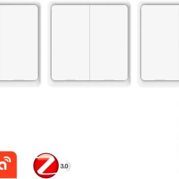 Immax NEO Smart készlet 3x kapcsoló 2-gombos Zigbee 3.0 kép