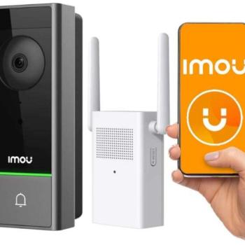 IMOU Wi-Fi csengő szett (DB60/DS21 - DOORBELL KIT-A) kép