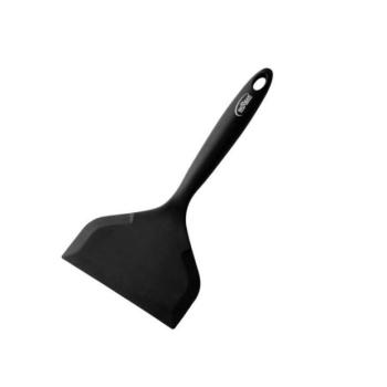 Inoxibar szilikon átfordító spatula, 30,6 cm x 7,8 cm, fekete kép