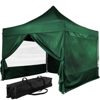 INSTENT Kerti pavilon Green 3 x 3 m + 4 oldalfal kép