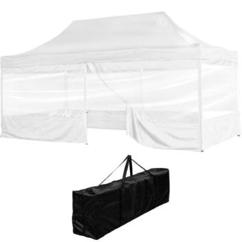 INSTENT PRO Kerti pavilon White 3 x 6 m + 4 oldalfal kép