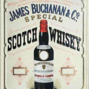 James Buchanan &amp;amp; Co – Scotch Whisky - Fémtábla. kép