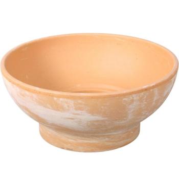 Jardini virágcserép PLANTER M  kerámia bézs melír d38x15cm kép