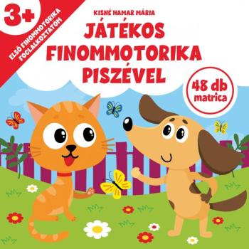 Játékos finommotorika Piszével - 48 db matrica 3+ kép