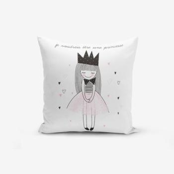 Je Noudrais Etre Une Princesse pamutkeverék párnahuzat, 45 x 45 cm - Minimalist Cushion Covers kép