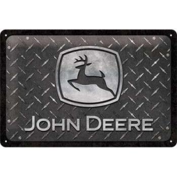 John Deere Diamond Plate Fémtábla kép