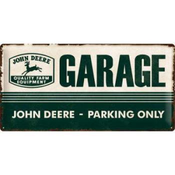 John Deere Garage Fémtábla kép