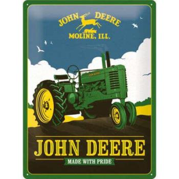 John Deere - Made With Pride Fémtábla kép