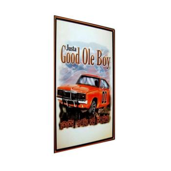 Justa Good Ole Boy &quot;Lee Dukes  of Hazzard&quot; fémplakát 30 x 42 cm &quot;... kép