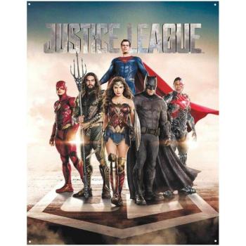 Justice League fémplakát 31,5 x 40,5 &quot;TACD2255&quot; kép