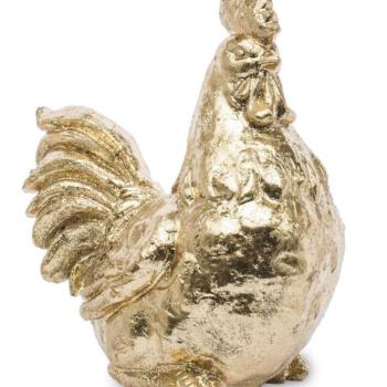 Kakas figura arany 25cm kép