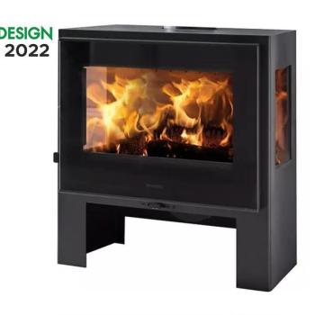 Kandallókályha Capri Trivision 5,9 KW Eco Design Panadero kép