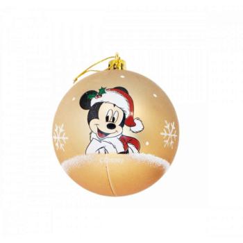 Karácsonyi dísz Mickey Mouse Happy smiles Aranysàrga 6 egység Műa... kép