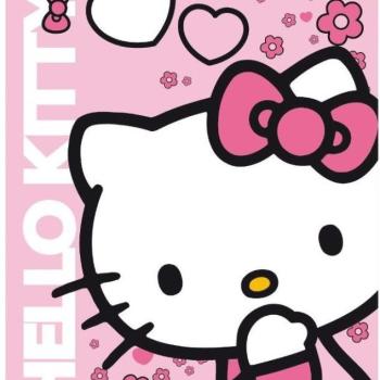 KAUFMANN gyermek kétoldalas autós takaró - Hello Kitty, 120 × 150 cm, 120 × 150 cm kép