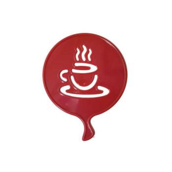 Kávédíszítő barista sablonok (4 db) – kávéházi minőség otthon! kép