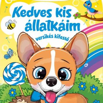 Kedves kis állatkáim - Versikés kifestő kép