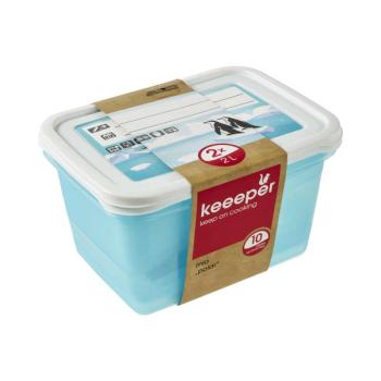 Keeeper Polar Memory Ételtároló 2 x 2,0L 20,5x15,5x10,5cm Mia kép