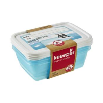 Keeeper Polar Memory Ételtároló 3 x 1,25L 20,5x15,5x6,5cm Mia kép