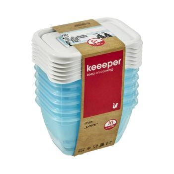 Keeeper Polar Memory Ételtároló 6 x 0,25L 10,5x7,5x6,0cm Mia kép