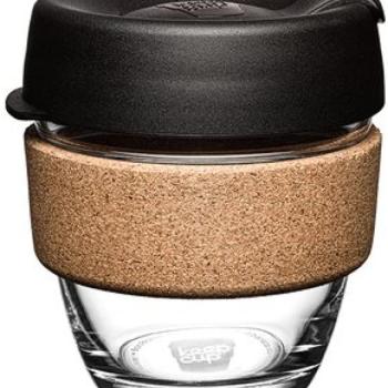 KeepCup bögre Brew Cork Black 227 ml S kép