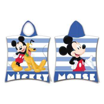 Kék frottír gyerek fürdőponcsó Mickey – Jerry Fabrics kép