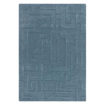 Kék gyapjú szőnyeg 200x290 cm Maze – Asiatic Carpets kép