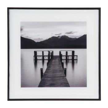 Kép 30x30 cm  Pier with Mountains – PT LIVING kép