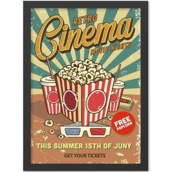 Kép 40x55 cm Retro Cinema – Wallity kép