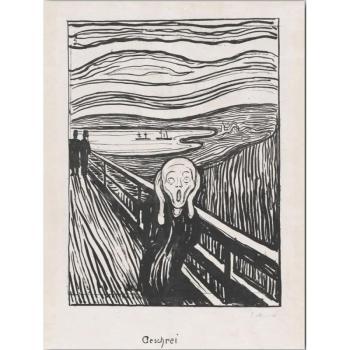 Kép 70x100 cm Edvard Munch Sketch – Wallity kép