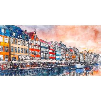 Kép 80x40 cm Copenhagen – Fedkolor kép