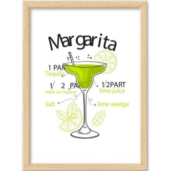 Keretezett poszter 40x55 cm Margarita – Wallity kép