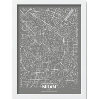 Keretezett poszter 40x55 cm Milan – Wallity kép