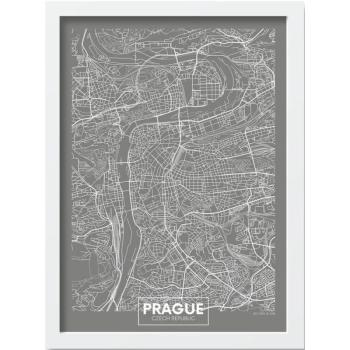 Keretezett poszter 40x55 cm Prague – Wallity kép