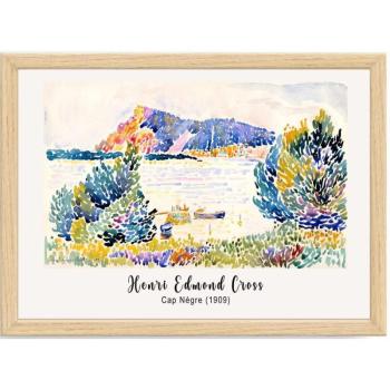 Keretezett poszter 75x55 cm Henri-Edmond Cross – Wallity kép