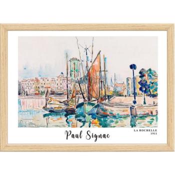 Keretezett poszter 75x55 cm Paul Signac – Wallity kép