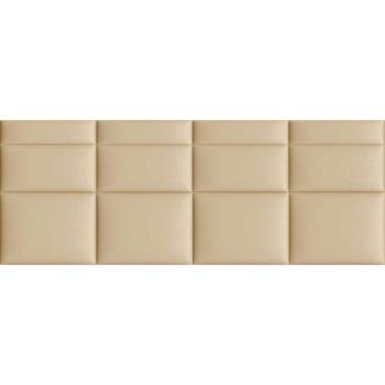 KERMA Extra beige színű műbőr dekorpanel falvédő-4 200×75 cm, kár... kép