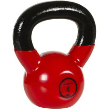 Kettlebell súlyzó 4 kg MOVIT - vinyl bevonattal kép