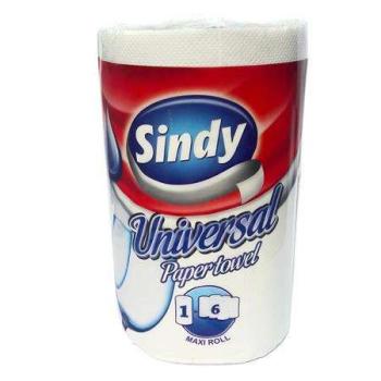 Kéztörlő, tekercses, 300 lap, &quot;Sindy Universal&quot; kép