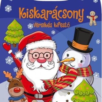 Kiskarácsony - versikés kifestő kép