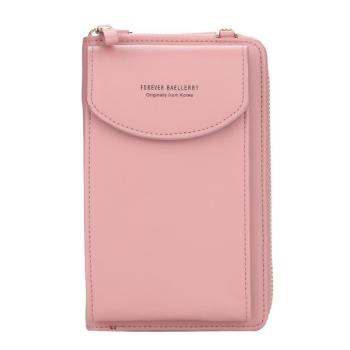 Kisméretű női táska, crossbody Rózsaszín kép