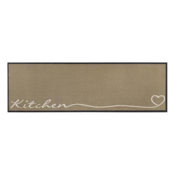 Kitchen bézs futószőnyeg, 50 x 150 cm - Zala Living kép