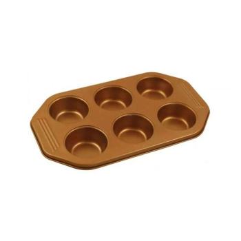 Klausberg tapadásmentes muffin sütőforma 6 darabos (KB-7375) kép