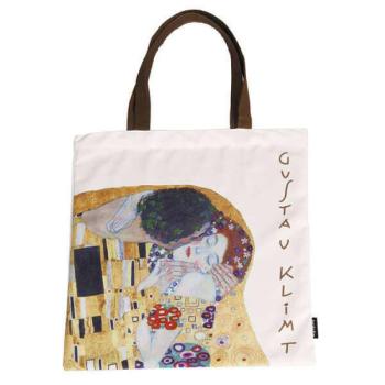 Klimt textil bevásárló táska - 40x38 cm kép