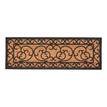 Kókuszrost lábtörlő 40x120 cm Ornament – Esschert Design kép