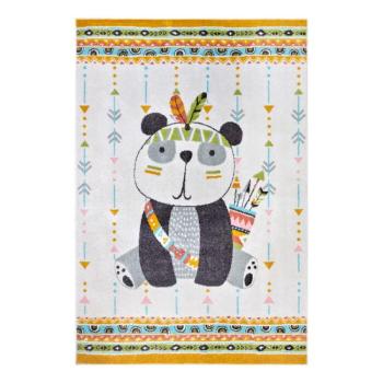 Krémszínű gyerek szőnyeg 160x235 cm Panda – Hanse Home kép