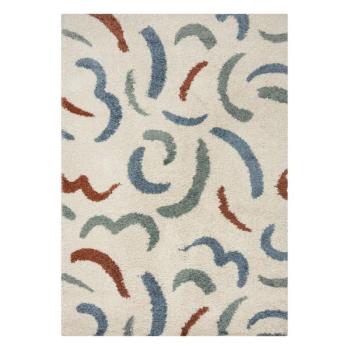 Krémszínű szőnyeg 120x170 cm Squiggle – Flair Rugs kép