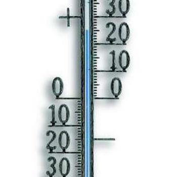 Kültéri fém hőmérő ezüstös -30°+50°C 12.5001.50 kép