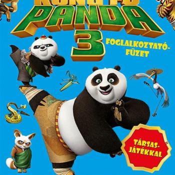 Kung Fu Panda 3 foglalkoztatófüzet kép