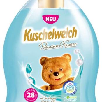 Kuschelweich PREMIUM FINESE öblítő 28 mosás, 750 ml, kék kép